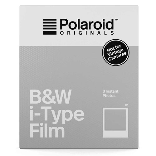 Polaroid Originals 4669 - Película B&W para i-Type, color negro y blanco (enchapada)