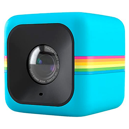Polaroid Cube Videocámara de acción de estilo de vida HD 1080p (AZUL)